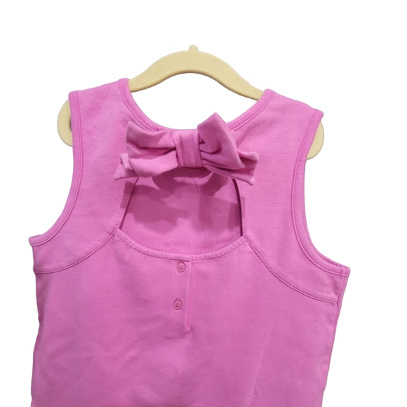 Janie and Jack girls summer purple lavender bow tank dress Mermaidcore Size 12 - Picture 8 of 8